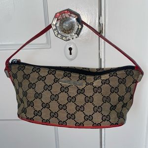 Vintage Gucci Canvas Boat